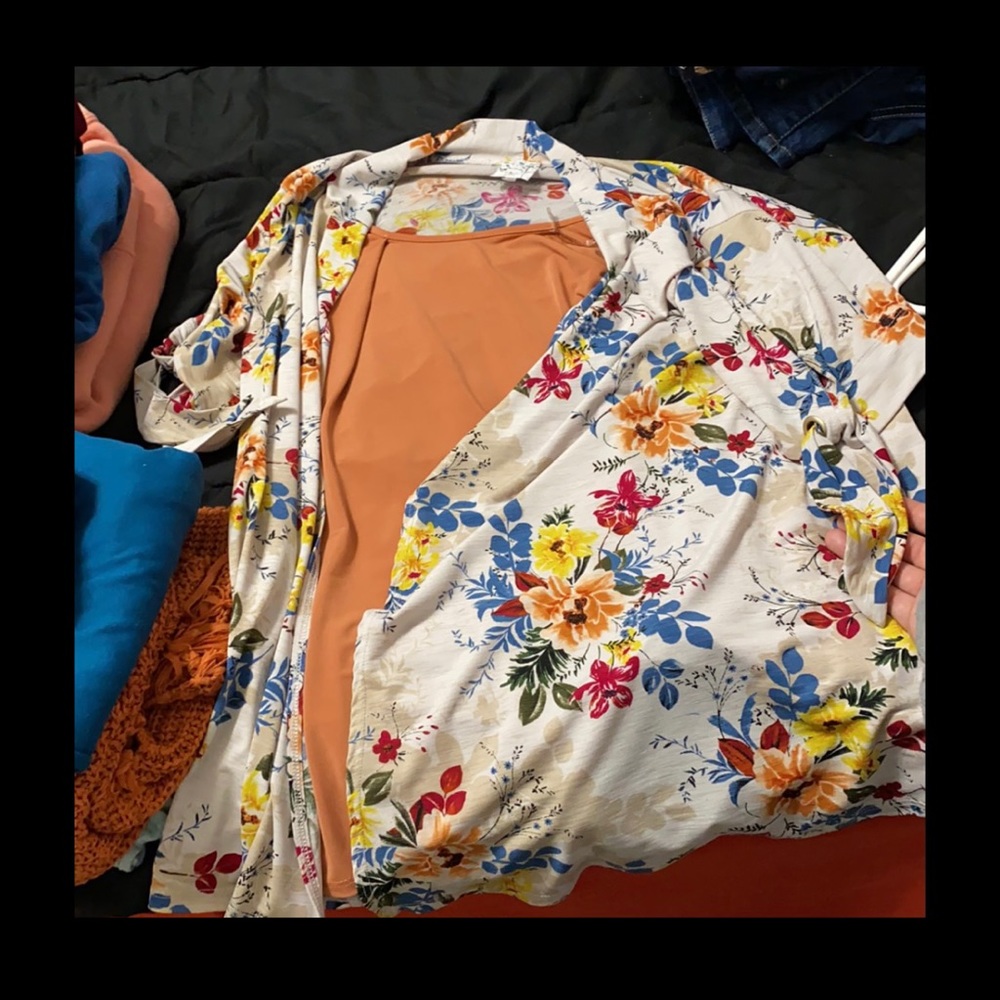 Floral blouse